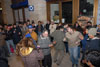 La cena con i poveri alla stazione Ostiense