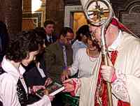 Liturgia con i disabili - Roma 2 giugno 2002 - S. Maria Maggiore