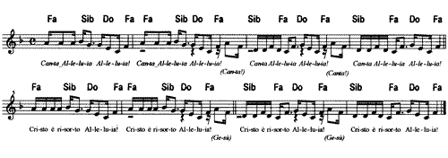 Canta alleluia