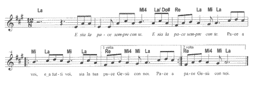 Canto della pace