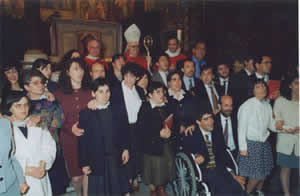 Die Firmung - S. Maria in Trastevere - Roma
