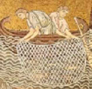 La pesca miracolosa - Duomo di Monreale - Palermo
