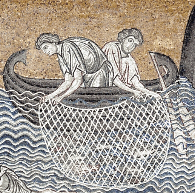 La pesca miracolosa - Duomo di Monreale - Palermo