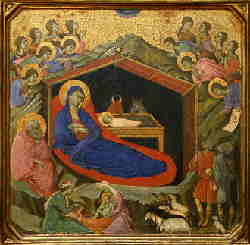 Duccio di Buoninsegna, Nativit (particolare), Andrew W. Mellon Collection, National Gallery of Art