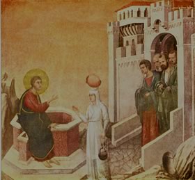 La donna samaritana, Duccio da Boninsegna, 1300 ca.