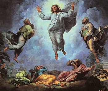 Raffaello Sanzio, la Trasfigurazione, Pinacoteca Vaticana