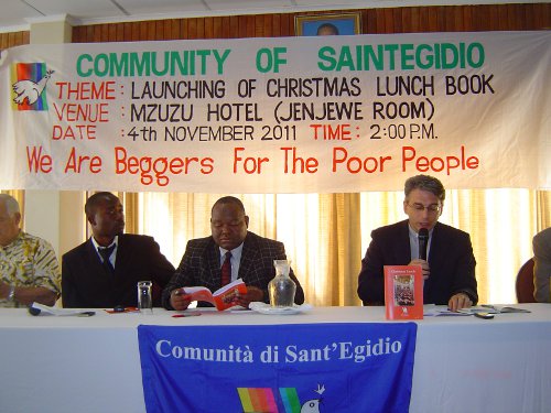 presentazione libro Christmas lunch in malawi