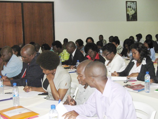Corso di formazione per agenti di stato civile a Nampula,Mozambico.
