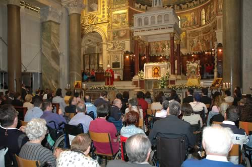 Un'immagine della liturgia